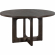Cypher 55" Round Dining Table Top in Dark Brown Acacia Veneer Wood